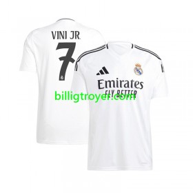 Billige Fotballdrakter Real Madrid Vinicius Junior 7 Hjemmedraktsett 2024/25 Kortermet